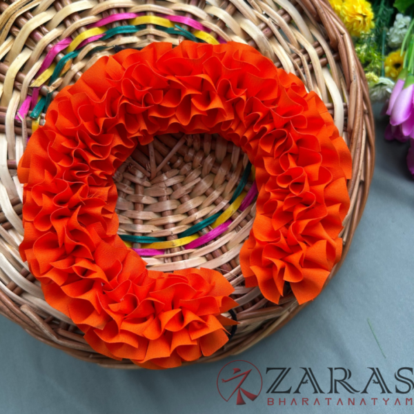 Bharatanatyam dance cloth flower