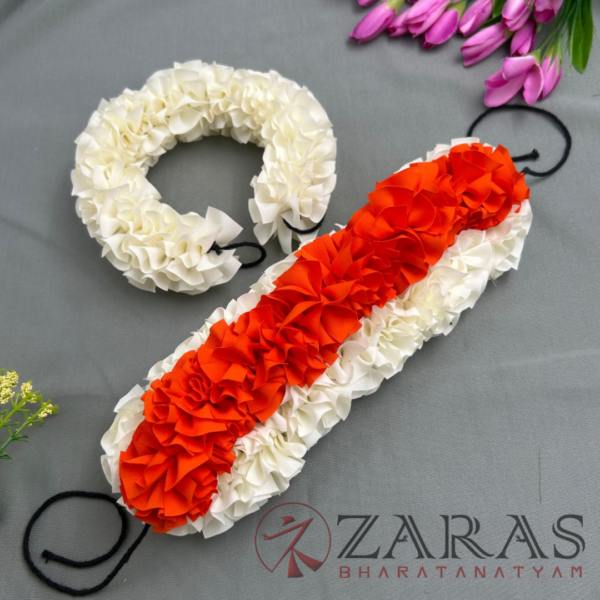 Bharatanatyam dance cloth flower
