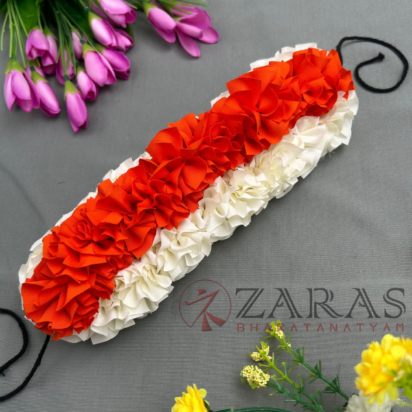 Bharatanatyam dance cloth flower