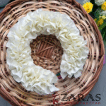 Bharatanatyam dance cloth flower