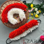 Bharatanatyam dance cloth flower