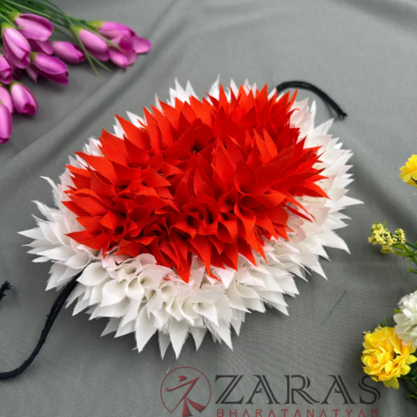 Bharatanatyam dance cloth flower