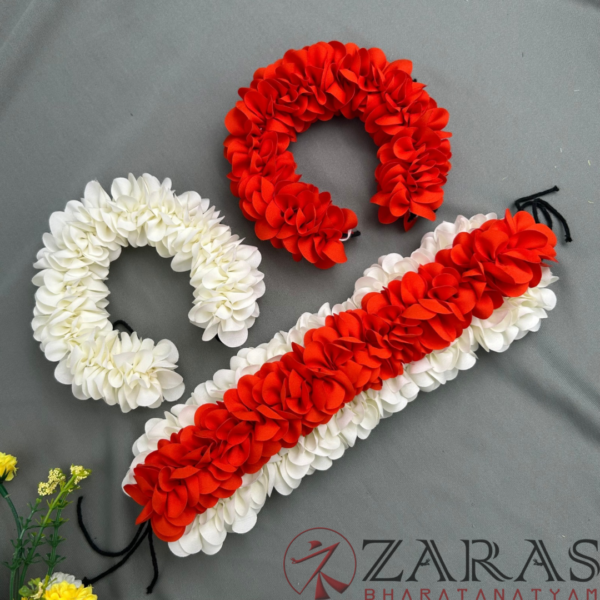 Bharatanatyam dance cloth flower
