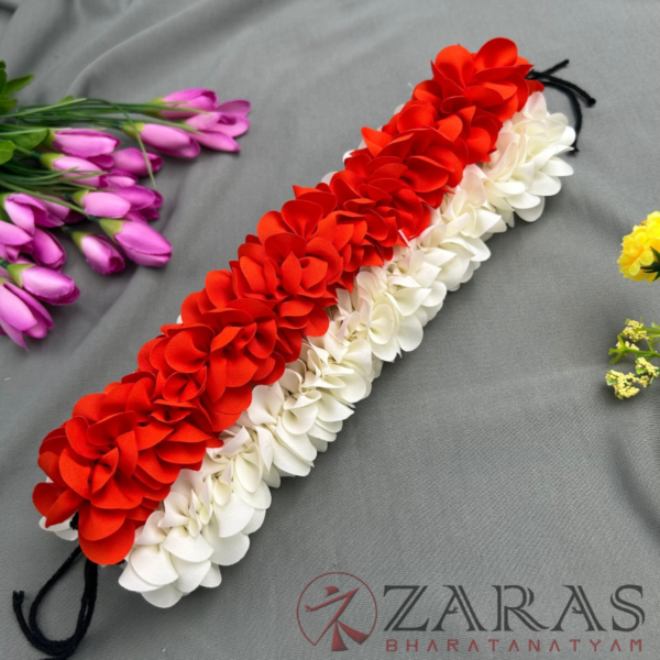 Bharatanatyam dance cloth flower