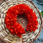 Bharatanatyam dance cloth flower