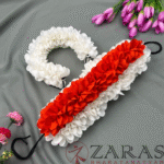 Bharatanatyam dance cloth flower