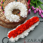 Bharatanatyam dance cloth flower