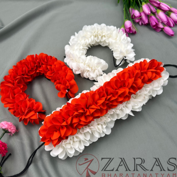 Bharatanatyam dance cloth flower