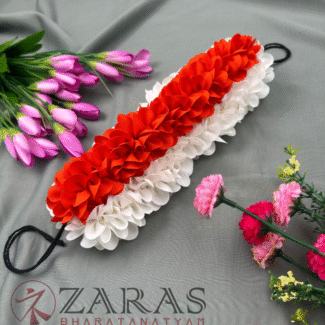 Bharatanatyam dance cloth flower