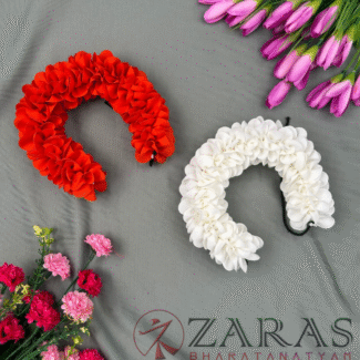 Bharatanatyam dance cloth flower