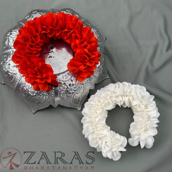 Bharatanatyam dance cloth flower