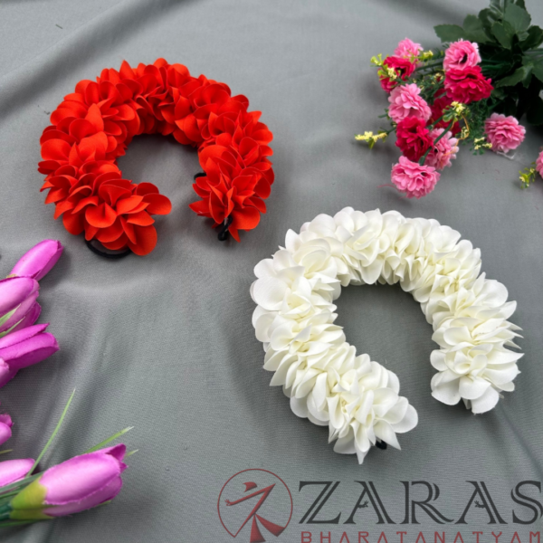 Bharatanatyam dance cloth flower