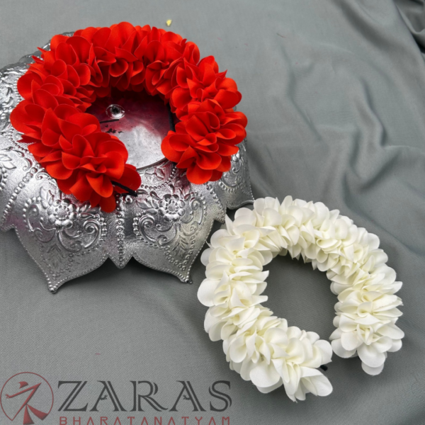 Bharatanatyam dance cloth flower