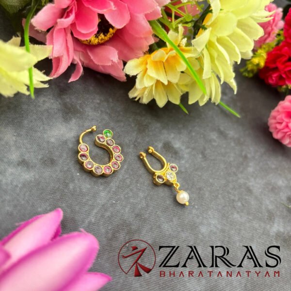 Bharatanatyam Dance Jewellery Nathu bullak