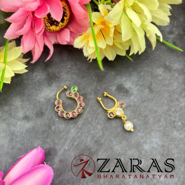 Bharatanatyam Dance Jewellery Nathu bullak