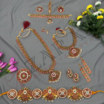 Bharatanatyam Dance Jewellery Full Set Kemp