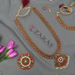 Bharatanatyam Dance Jewellery Full Set Kemp