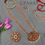 Bharatanatyam Dance Jewellery Full Set Kemp