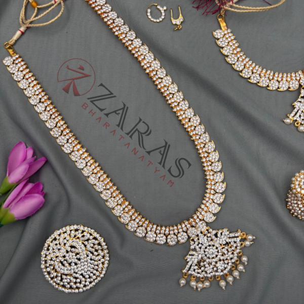 Bharatanatyam Dance Jewellery Full Set Kemp