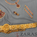 Bharatanatyam Dance Jewellery Full Set Kemp