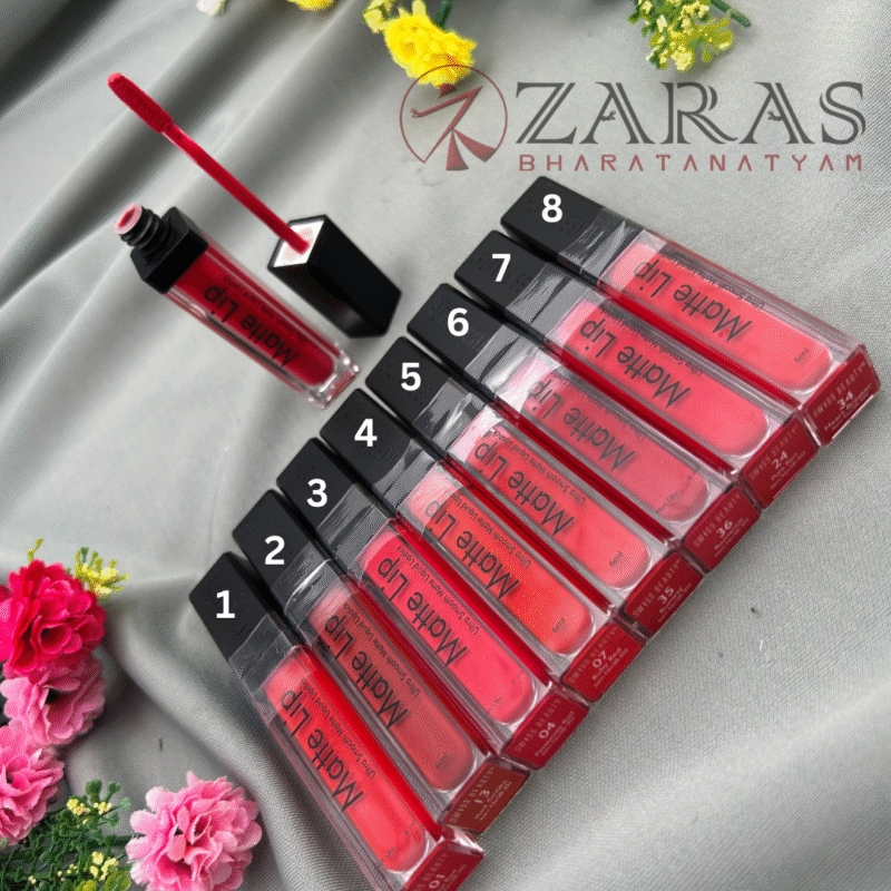Bharatanatyam Makeup Lipstick