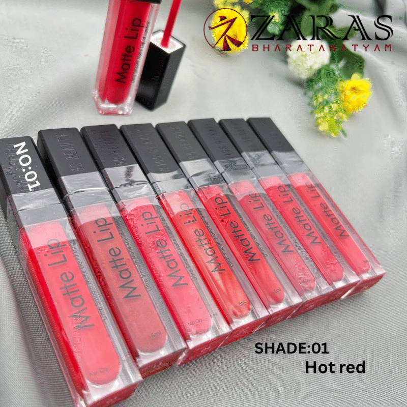 Bharatanatyam Makeup Lipstick