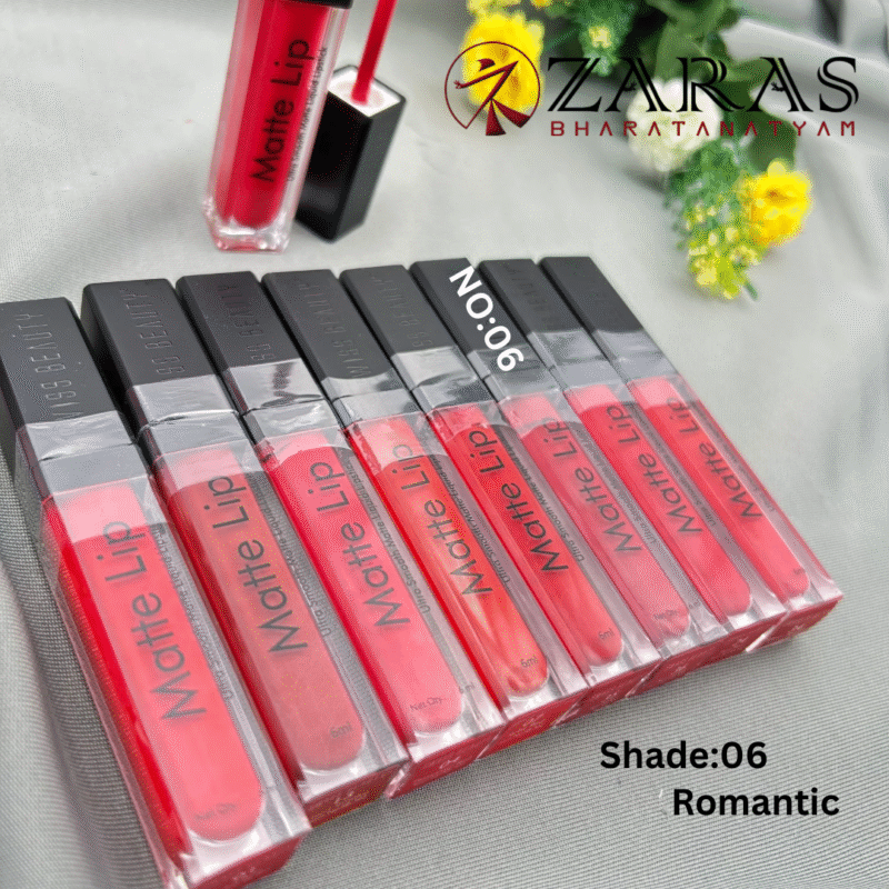 Bharatanatyam Makeup Lipstick