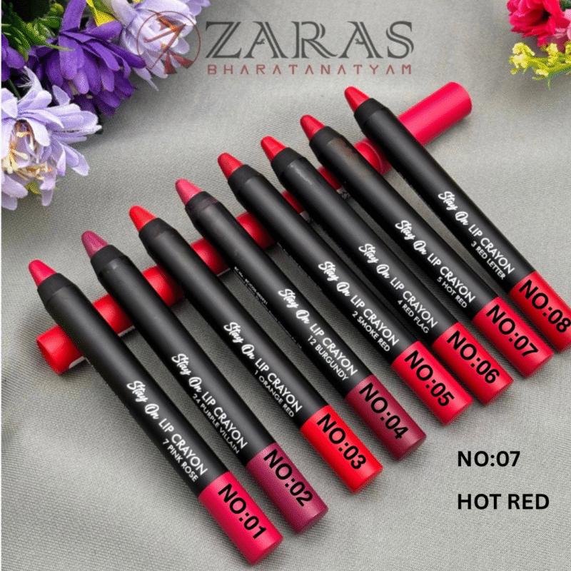 Bharatanatyam Makeup Lipstick