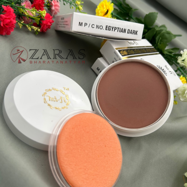 Bharatanatyam Makeup Pancake Egyptian dark
