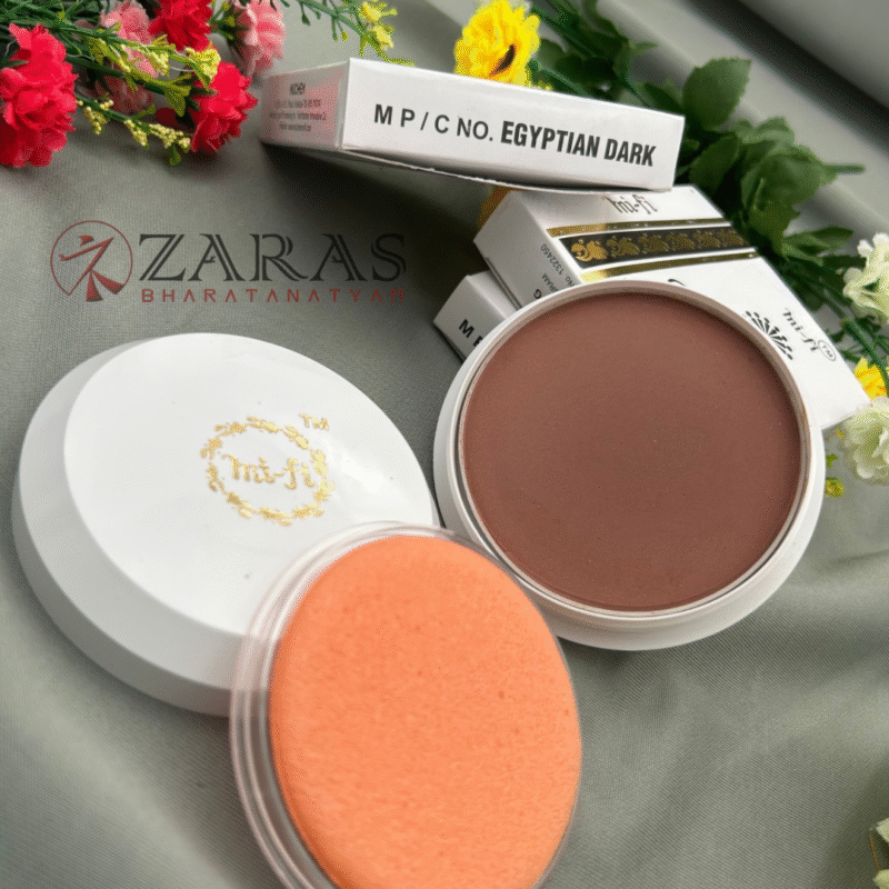 Bharatanatyam Makeup Pancake Egyptian dark