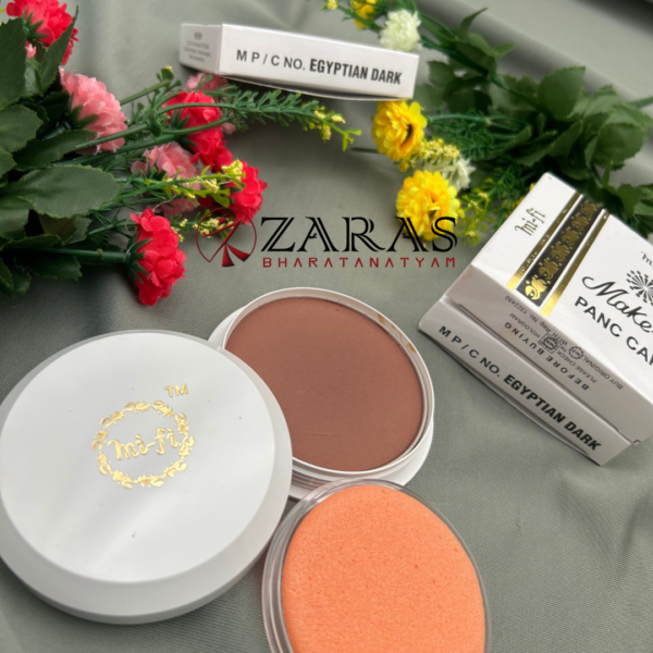 Bharatanatyam Makeup Pancake Egyptian dark