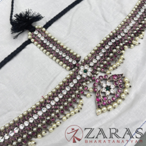 Bharatanatyam Dance First Quality Black Jewellery Head Set