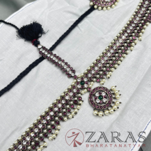 Bharatanatyam Dance First Quality Black Jewellery Head Set
