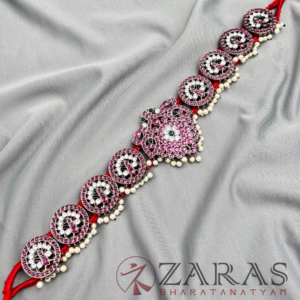 Bharatanatyam Dance First Quality Black Jewellery Hip Belt