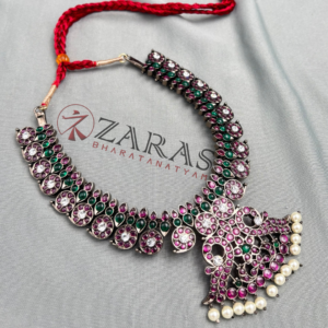 Bharatanatyam Dance First Quality Black Jewellery Necklace