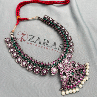 Bharatanatyam Dance First Quality Black Jewellery Necklace