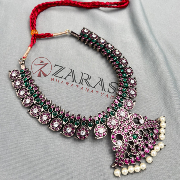 Bharatanatyam Dance First Quality Black Jewellery Necklace