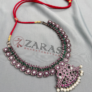Bharatanatyam Dance First Quality Black Jewellery Necklace