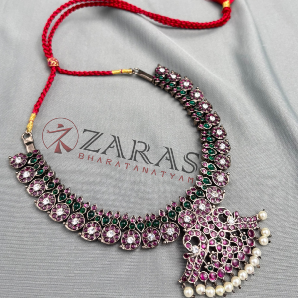 Bharatanatyam Dance First Quality Black Jewellery Necklace
