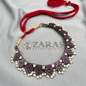 Bharatanatyam Dance First Quality Black Jewellery Necklace