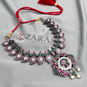 Bharatanatyam Dance First Quality Black Jewellery Necklace