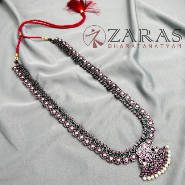 Bharatanatyam Dance First Quality Black Jewellery Haaram