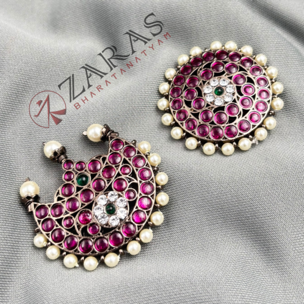 Bharatanatyam Dance First Quality Black Jewellery Sun Moon