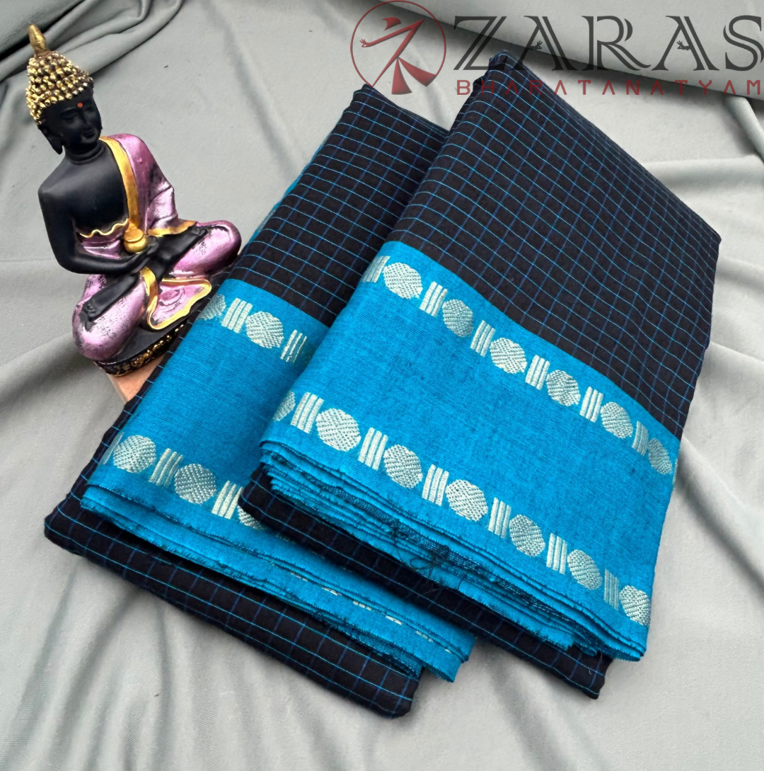 Bharatanatyam Dance Practice saree