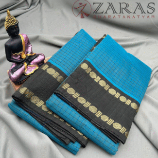 Bharatanatyam Dance Practice saree