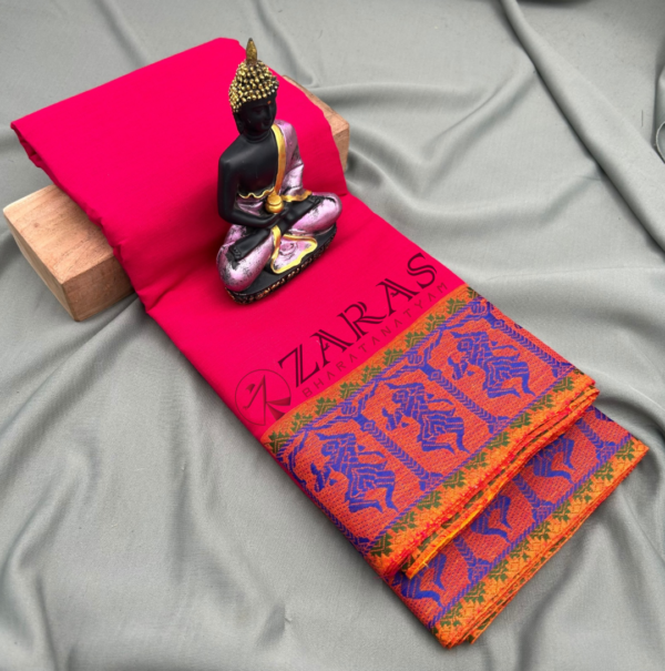 Bharatanatyam Dance Practice saree