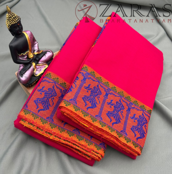 Bharatanatyam Dance Practice saree