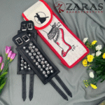 Bharatanatyam Dance Salangai Leather Ankle Bells + Jute Bag