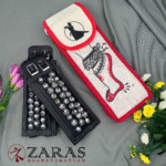 Bharatanatyam Dance Salangai Leather Ankle Bells + Jute Bag