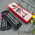 Bharatanatyam Dance Salangai Leather Ankle Bells + Jute Bag